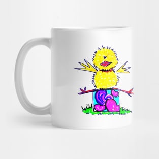 Surprise chicken, full of love and joy Mug